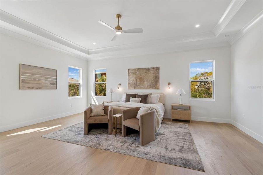 Furnished interior view inside a new home in , Tampa (Image 46).
