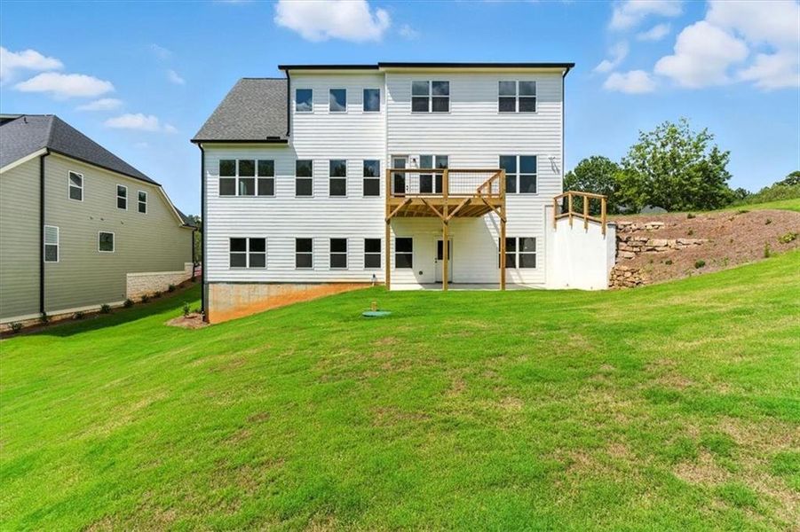 Front exterior of a new home in , Rome, GA, highlighting curb appeal (Image 23).