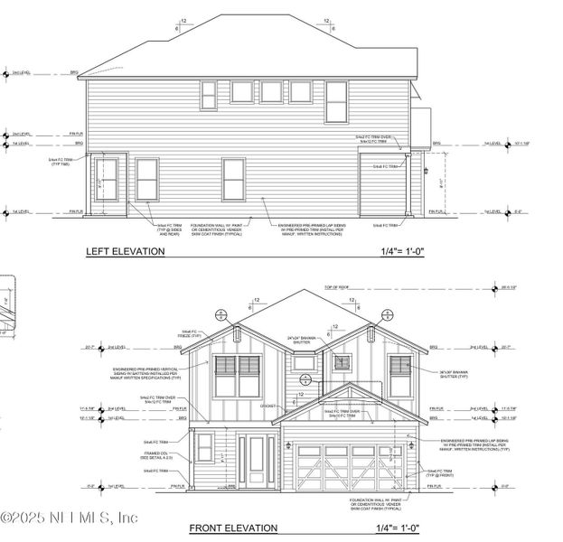 Exterior rendering of this home design in , St. Augustine Beach, FL (Image 3).