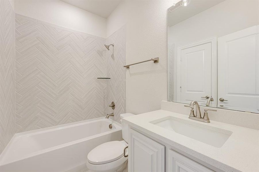 Furnished interior view inside a new home in Triple Diamond Ranch, Mansfield (Image 15).