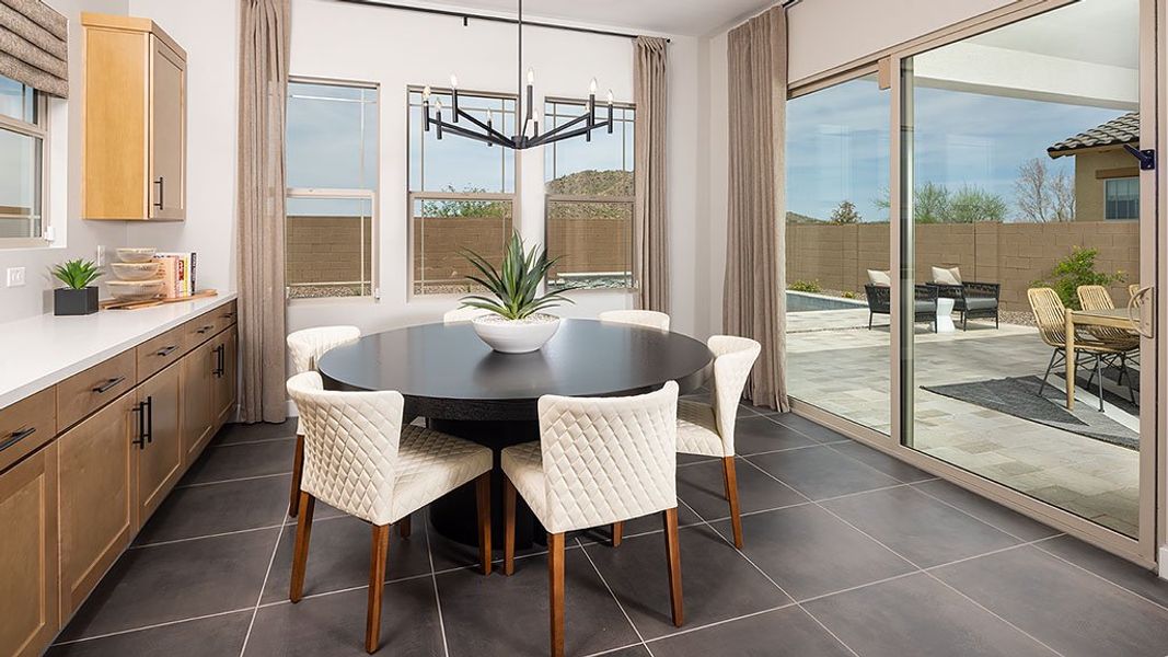 Furnished interior view inside a new home in Aloravita South, Peoria (Image 11).