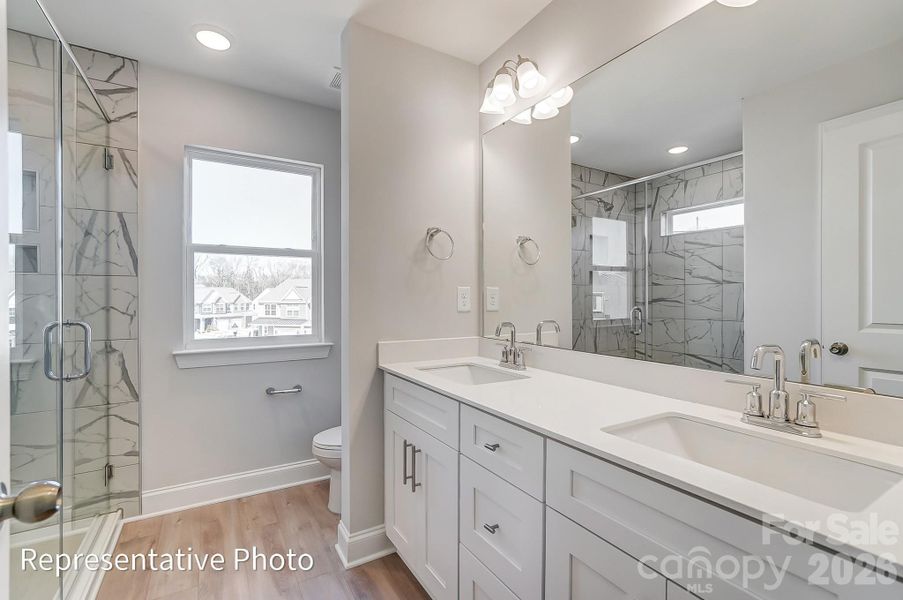 Furnished interior view inside a new home in Harrisburg Village, Harrisburg (Image 9).