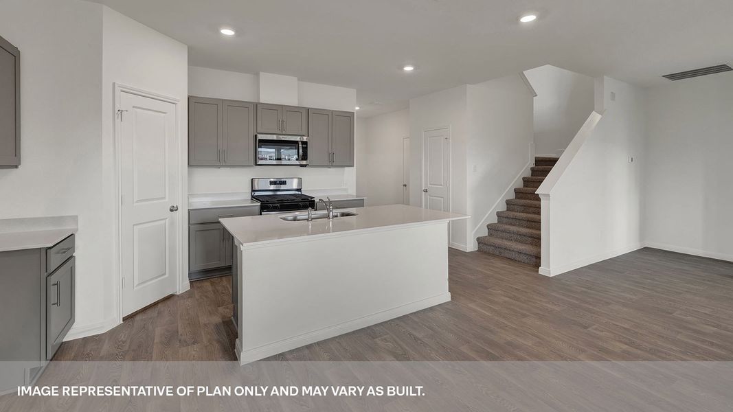 Furnished interior view inside a new home in Trace, San Marcos (Image 7). Furnished interior view inside a new home in Trace, San Marcos (Image 7).