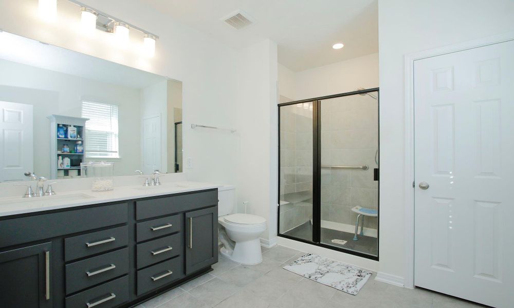 Furnished interior view inside a new home in , Magnolia (Image 31).