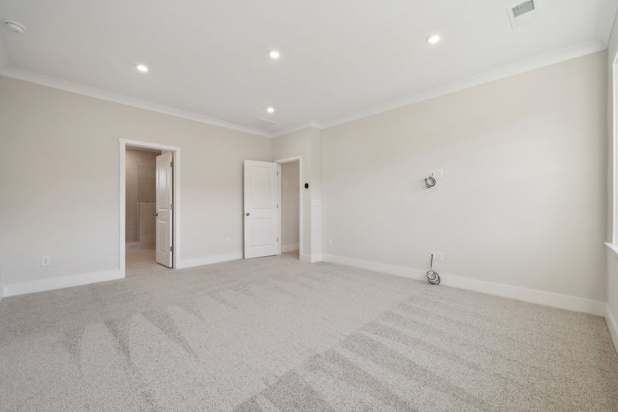 A large empty room.