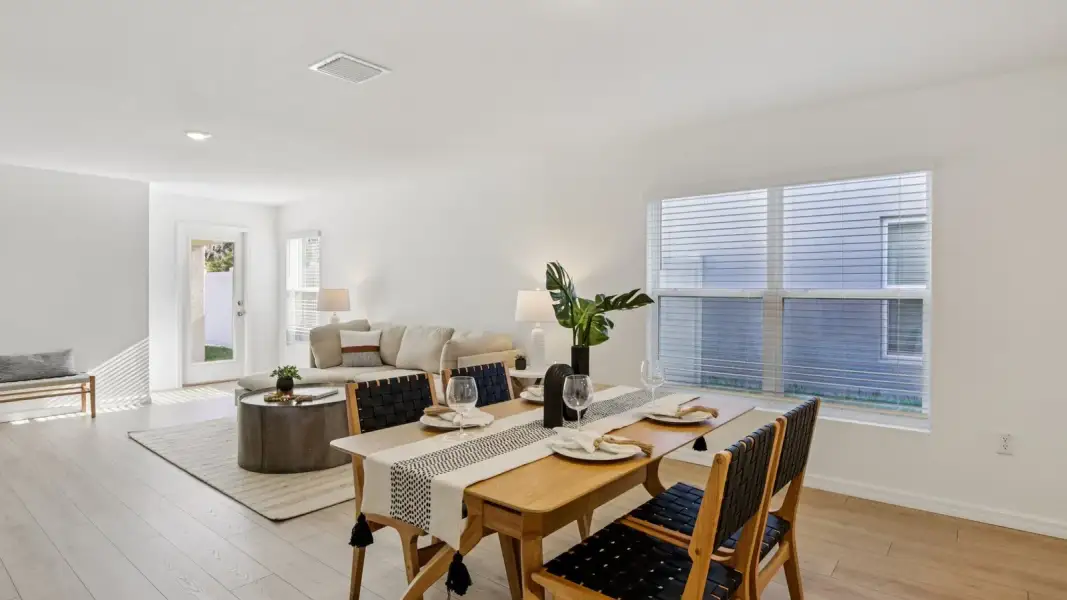 Furnished interior view inside a new home in Angeline, Land O' Lakes (Image 9). Furnished interior view inside a new home in Angeline, Land O' Lakes (Image 9).