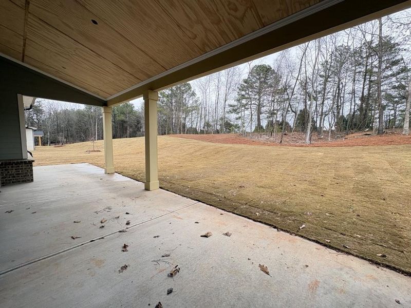 Exterior details and patio area of a home in , Cumming (Image 2). Exterior details and patio area of a home in , Cumming (Image 2).