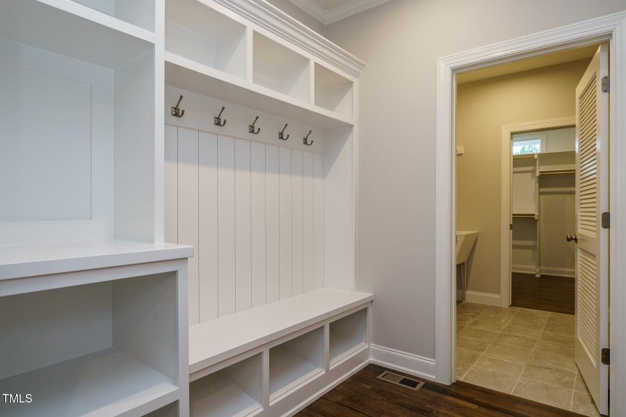 Mayfair mudroom