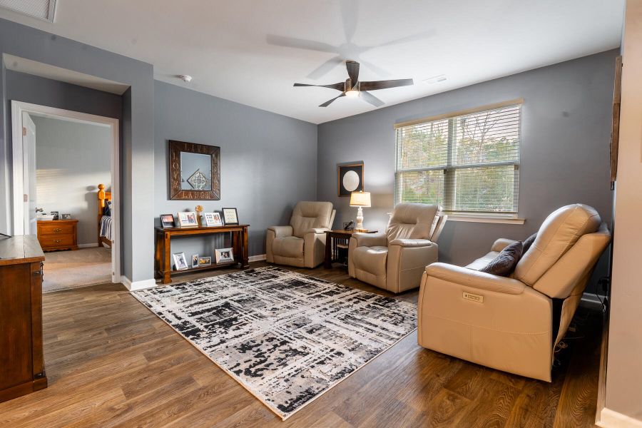 Furnished interior view inside a new home in Reserve at Mallard Crossing, Summerville (Image 47).