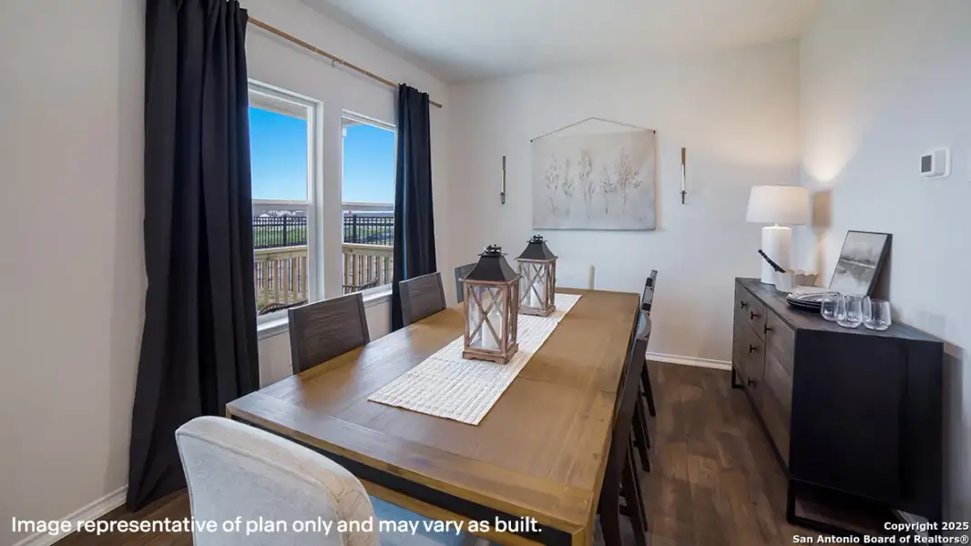 Furnished interior view inside a new home in , San Antonio (Image 22).