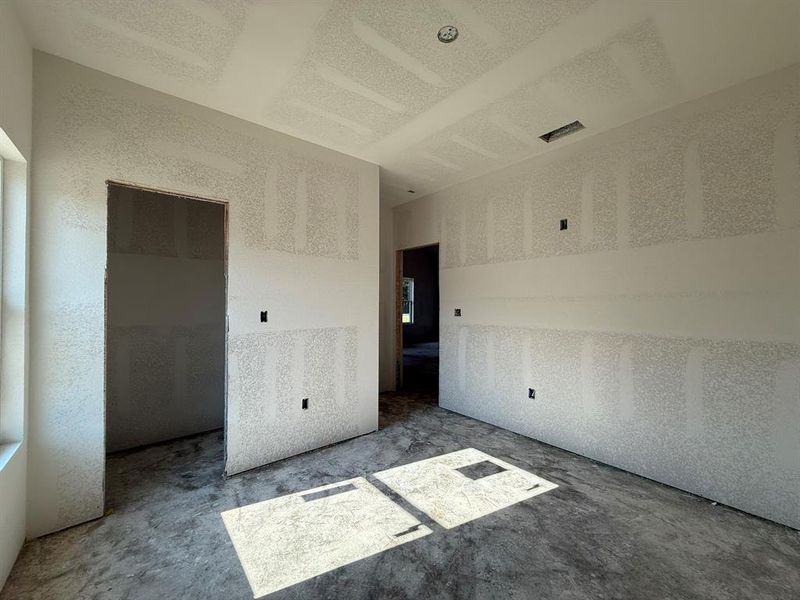 View of unfurnished bedroom