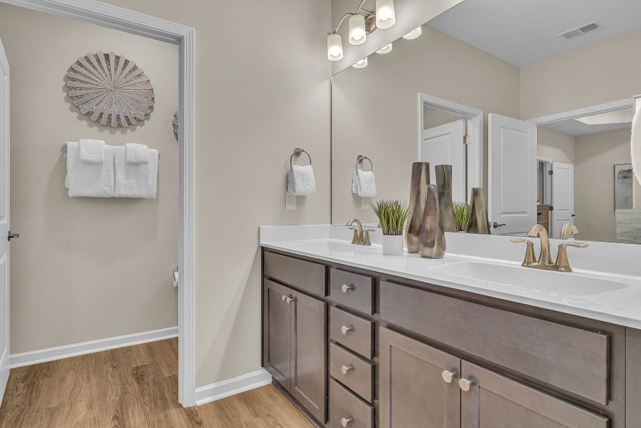 Representative furnished interior of a home built from the The Wave Crest by Chesapeake Homes in Coastal Club of the Carolinas, Calabash (Image 24).