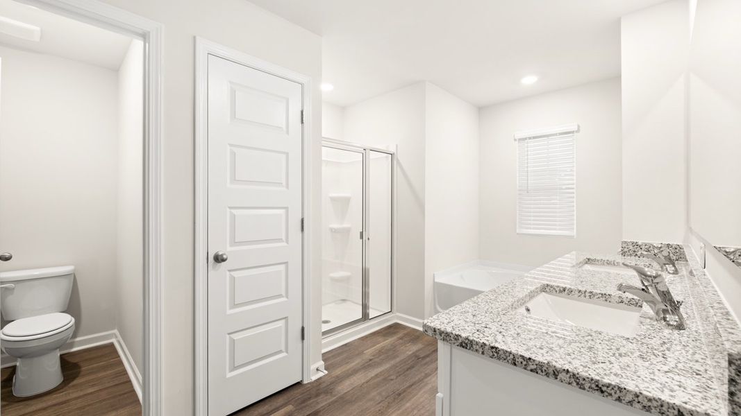 Furnished interior view inside a new home in Captain's Corner, Grovetown (Image 11).