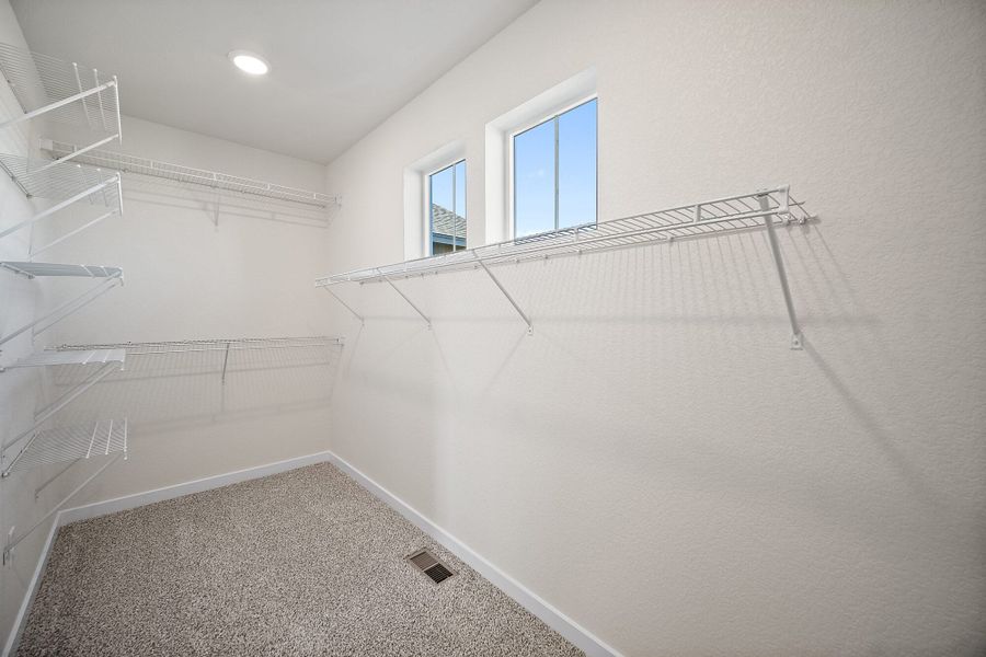 Spacious, unfurnished interior of a new home in Ridge at Lorson Ranch, Colorado Springs (Image 35). Spacious, unfurnished interior of a new home in Ridge at Lorson Ranch, Colorado Springs (Image 35).