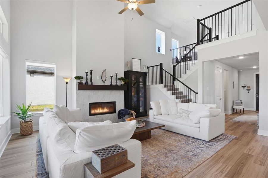 Furnished interior view inside a new home in Somerset Park, Rockwall (Image 17).