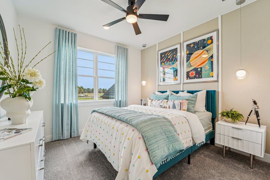 Furnished interior view inside a new home in Briarley, Montgomery (Image 59).
