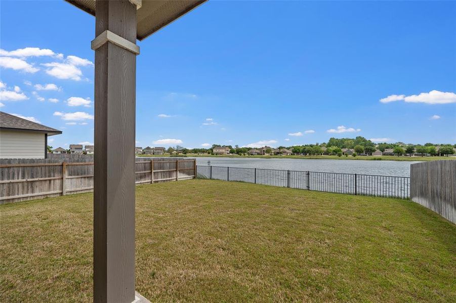 Exterior details and patio area of a home in , Waco (Image 3). Exterior details and patio area of a home in , Waco (Image 3).
