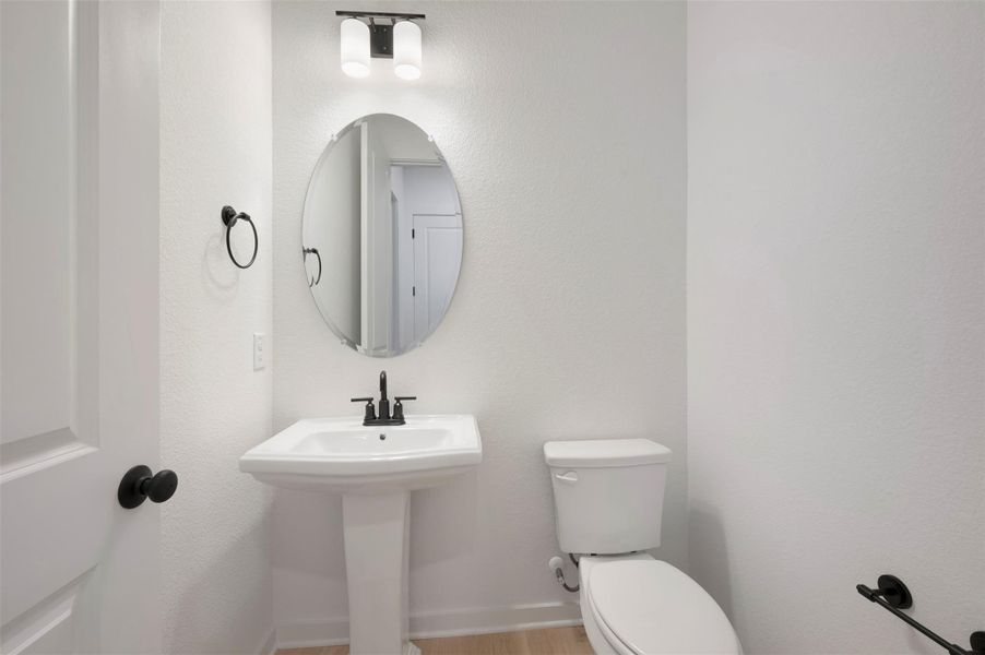 Furnished interior view inside a new home in Heritage, Dripping Springs (Image 8).