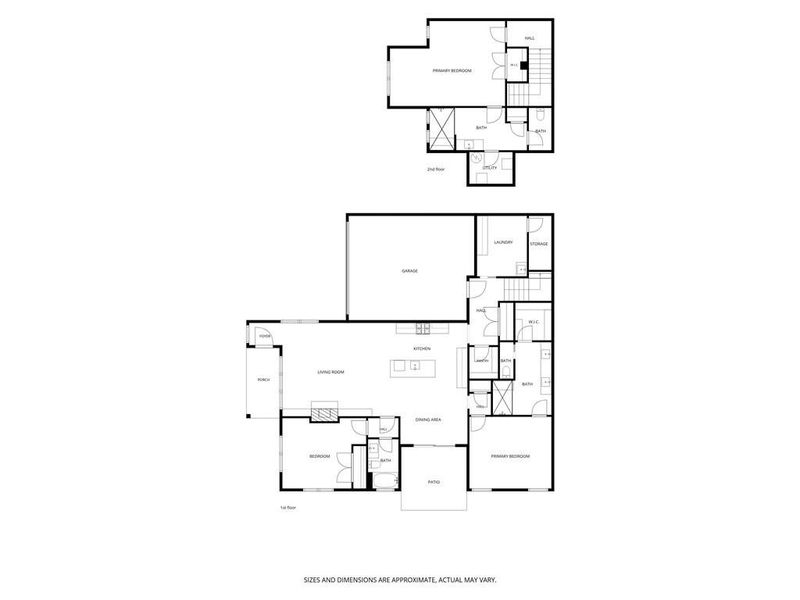 2D floor plan layout of this home in , Jasper, GA (Image 3).