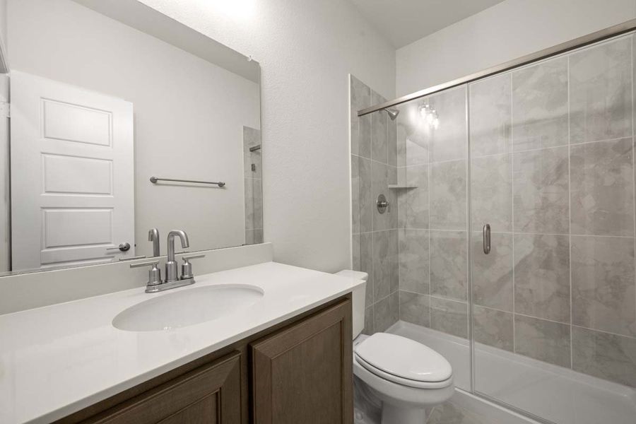 Furnished interior view inside a new home in Timberbrook, Justin (Image 12).