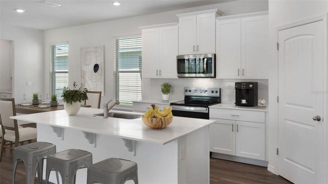 Furnished interior view inside a new home in Waterleigh, Winter Garden (Image 2).