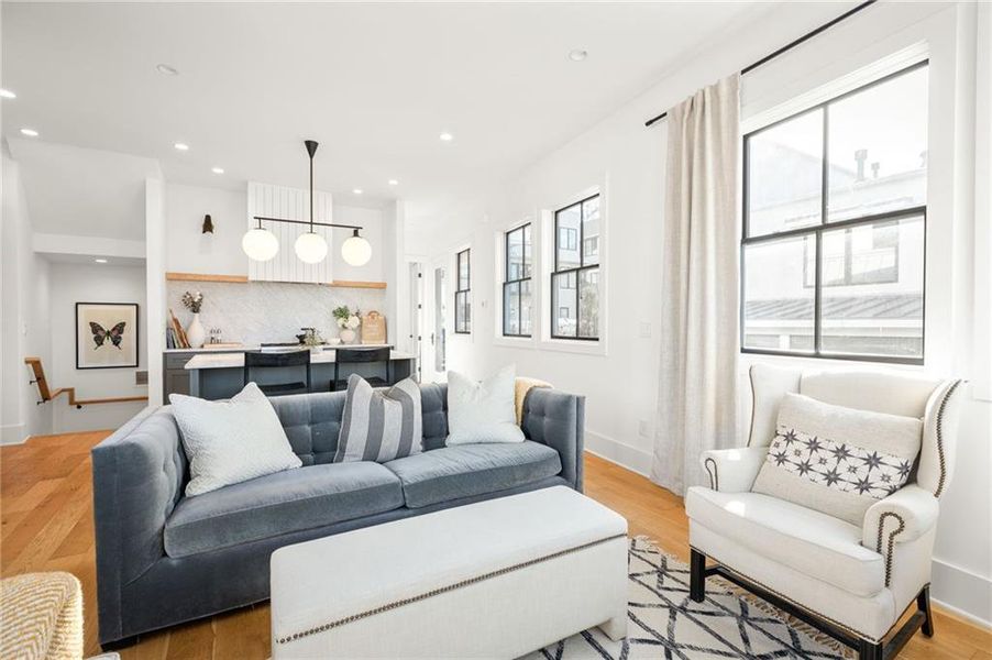 Furnished interior view inside a new home in , Chattahoochee Hills (Image 26).