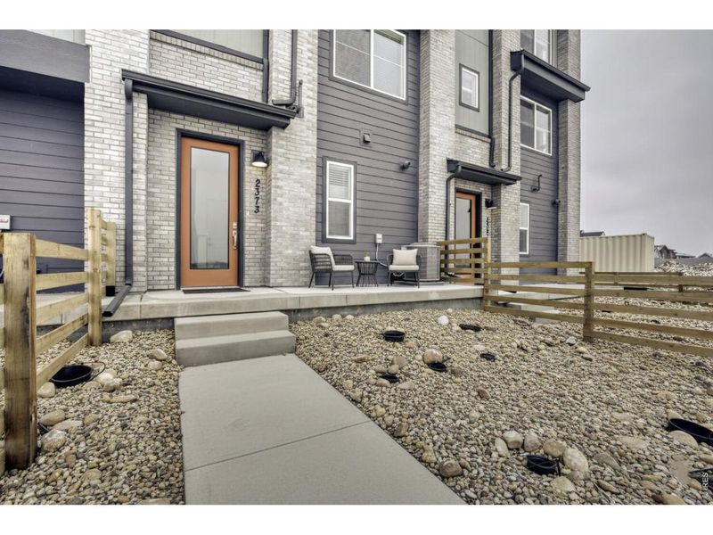 Exterior details and patio area of a home in , Fort Collins (Image 3). Exterior details and patio area of a home in , Fort Collins (Image 3).