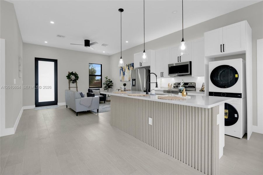 Furnished interior view inside a new home in , Lehigh Acres (Image 5).