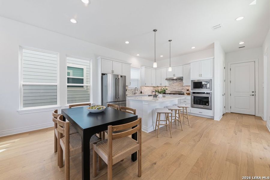 Furnished interior view inside a new home in Town Creek, New Braunfels (Image 5). Furnished interior view inside a new home in Town Creek, New Braunfels (Image 5).
