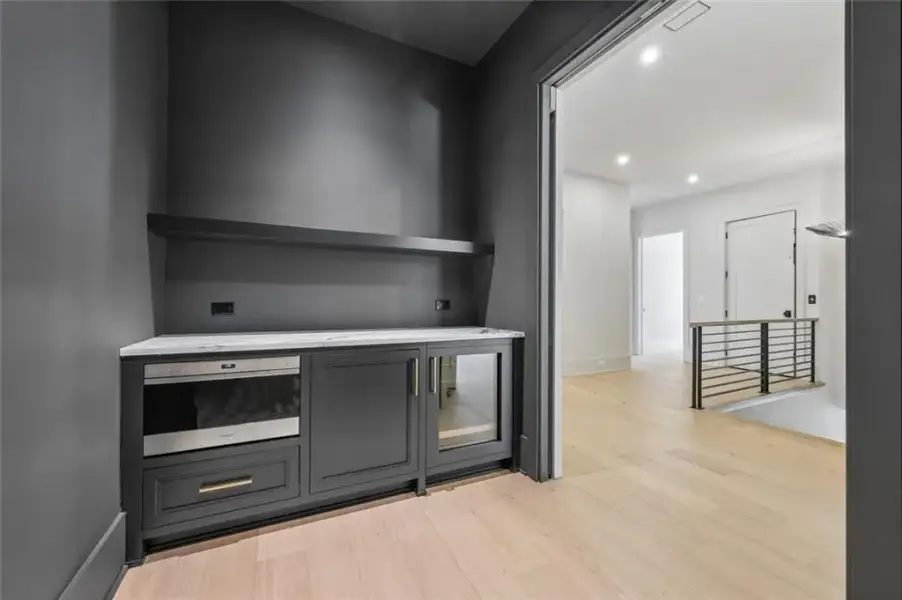 Furnished interior view inside a new home in , Alpharetta (Image 72).