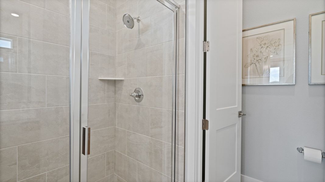 Representative furnished interior of a home built from the Sweetgum by DRB Homes in Trailside, Mount Dora (Image 49).