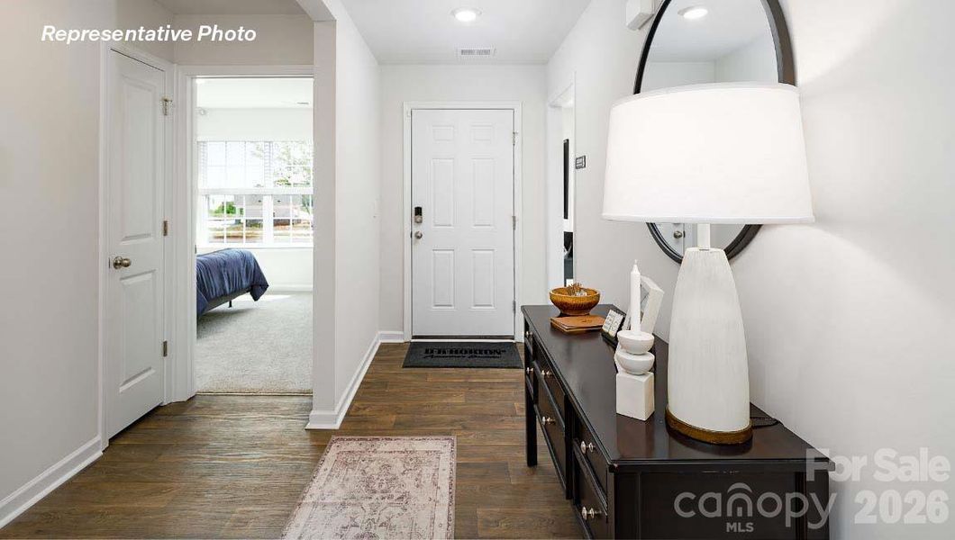 Furnished interior view inside a new home in Clark Creek Landing, Lincolnton (Image 4).