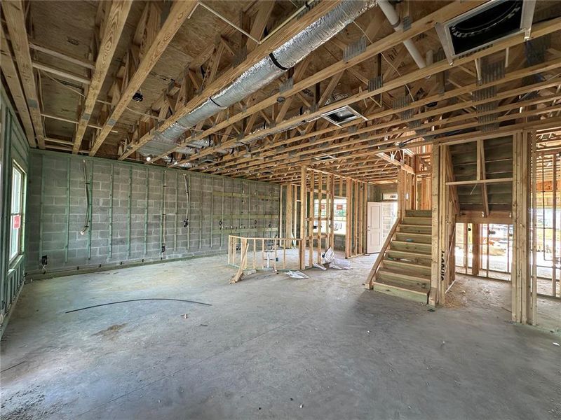 In-progress construction of a new home in , Ocala, FL (Image 42).