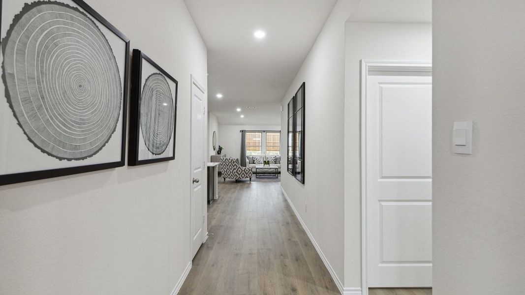 Furnished interior view inside a new home in Cartwright Ranch, Crandall (Image 4).