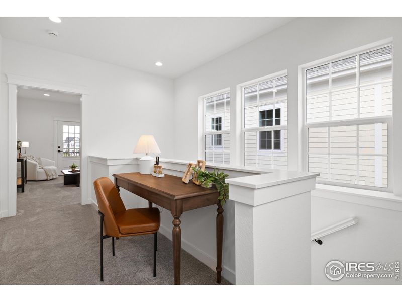 Furnished interior view inside a new home in Westerly, Erie (Image 26).