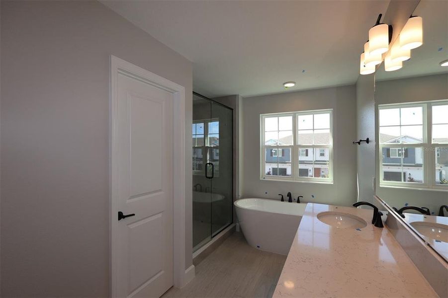 Furnished interior view inside a new home in Eden at Crossprairie, St. Cloud (Image 9).