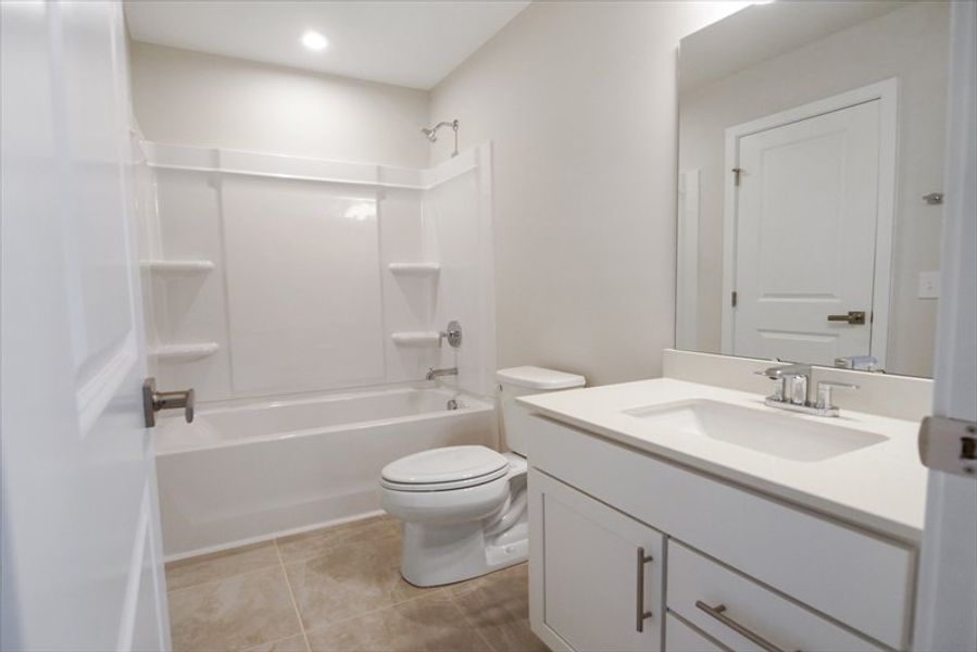 Furnished interior view inside a new home in Canterbrook Farms 2-Story, Fountain Inn (Image 11).