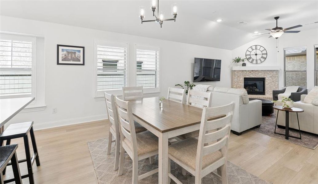 Furnished interior view inside a new home in , Northlake (Image 13).