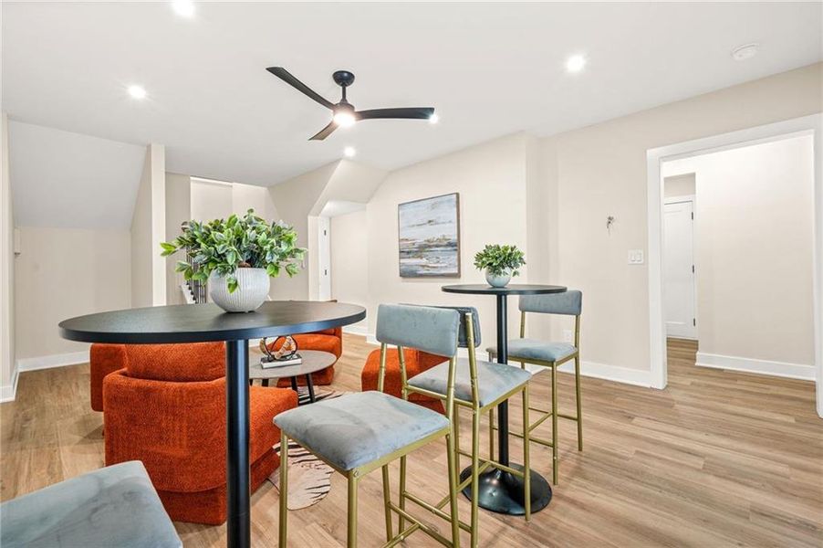 Furnished interior view inside a new home in , Atlanta (Image 17).