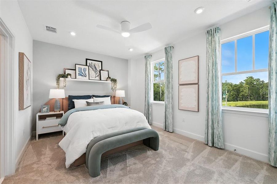 Furnished interior view inside a new home in Celebration, Celebration (Image 17).