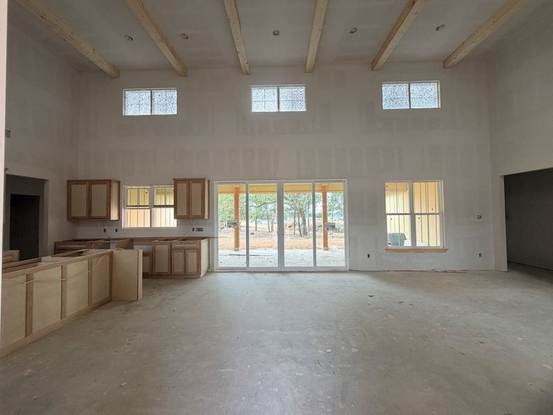 In-progress construction of a new home in Monarch Manor, Poolville, TX (Image 12).