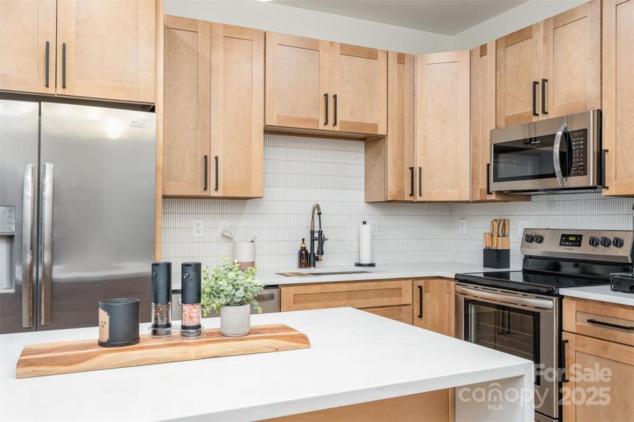 Furnished interior view inside a new home in , Charlotte (Image 8).