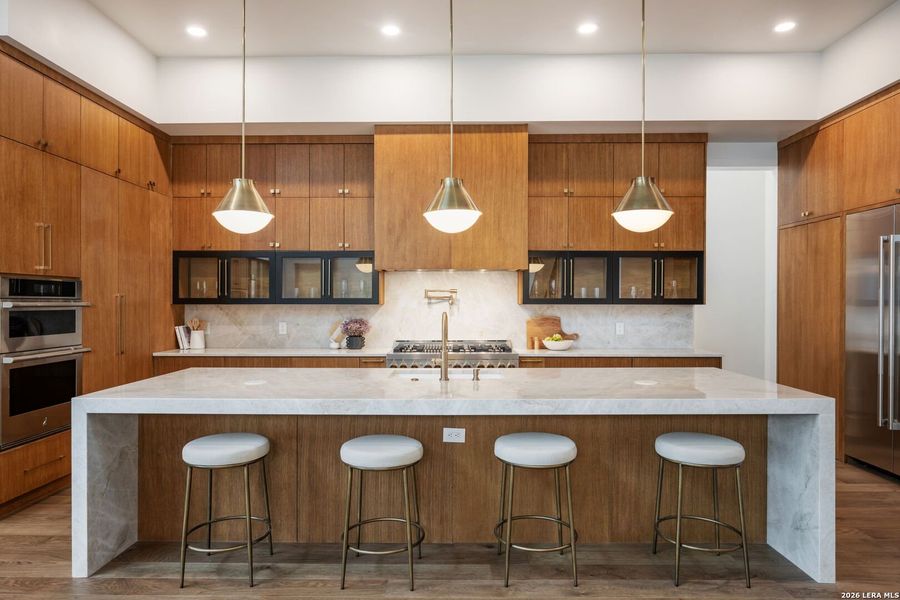 Furnished interior view inside a new home in , San Antonio (Image 49).