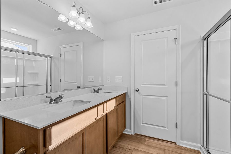 Furnished interior view inside a new home in Hanes Lake, Winston-Salem (Image 12).