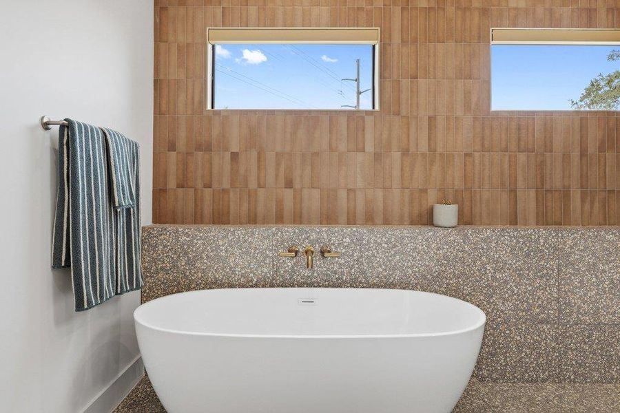 Close-up of interior finishes inside a home in , Austin (Image 19).