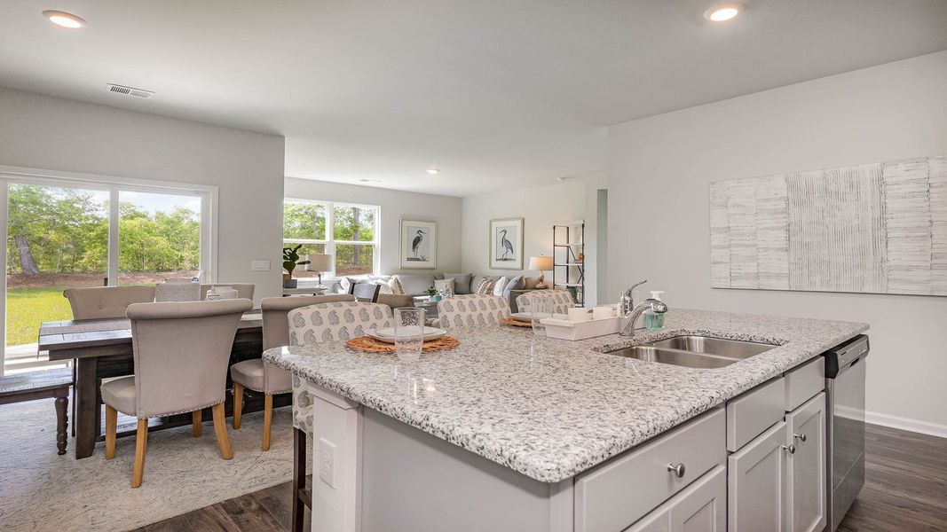 Furnished interior view inside a new home in Gates Village, Lugoff (Image 7). Furnished interior view inside a new home in Gates Village, Lugoff (Image 7).