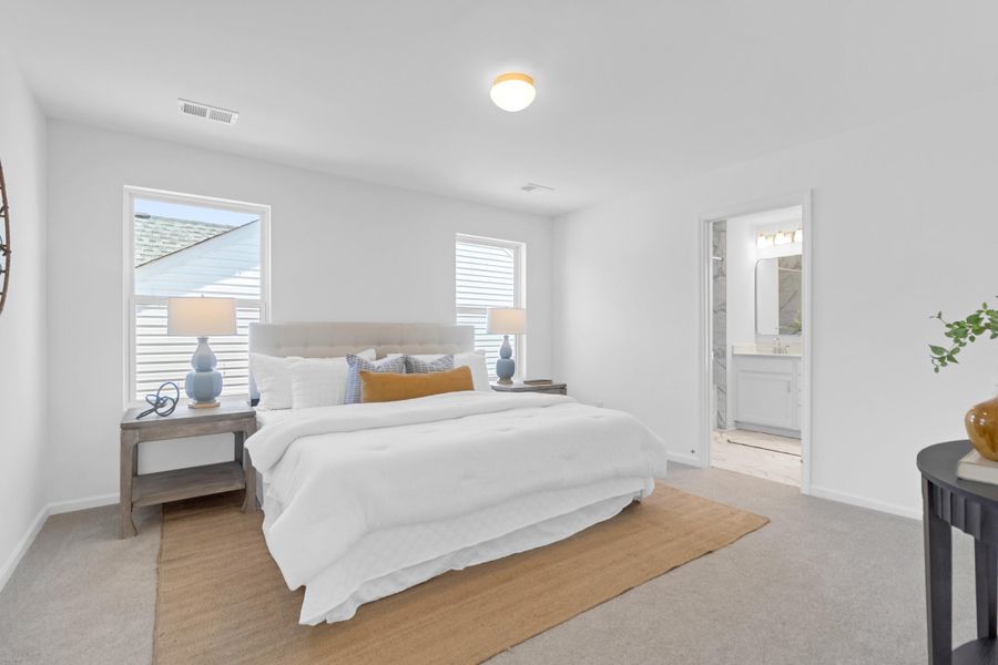 Furnished interior view inside a new home in , Ravenel (Image 11).