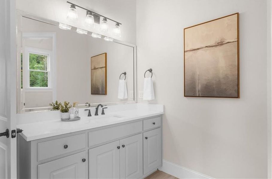 Furnished interior view inside a new home in , Canton (Image 44).