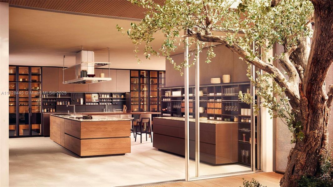 Furnished interior view inside a new home in , Delray Beach (Image 7).