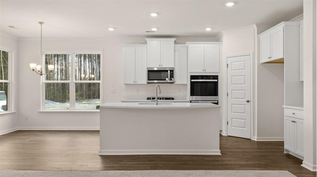 Furnished interior view inside a new home in Wildwood, Covington (Image 9).